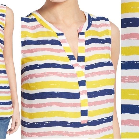 Sandra split neck sleeveless tunic - Picture 2 of 6